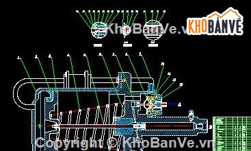 hệ thống phanh xe,phanh xe tải,cad phanh xe tải