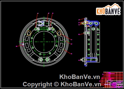 Đồ án phanh,phanh xe trên xe kia a,phanh trên xe ural 375d