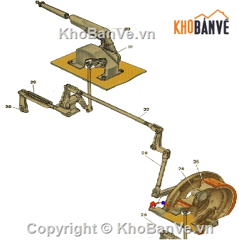 Đồ án phanh,phanh xe trên xe kia a,phanh trên xe ural 375d