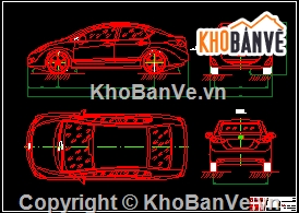 Đồ án,đồ án ô tô,bản vẽ đồ án ô tô