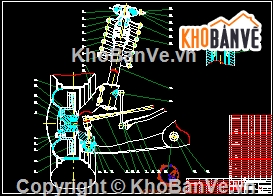 Đồ án,đồ án ô tô,bản vẽ đồ án ô tô
