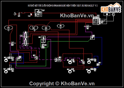 Đồ án phanh,hệ thống phanh xe,hệ thống phanh khí nén