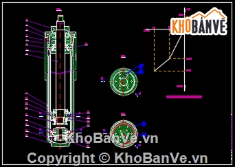 Đồ án,đồ án ô tô,bản vẽ đồ án ô tô,đồ án hệ thống treo