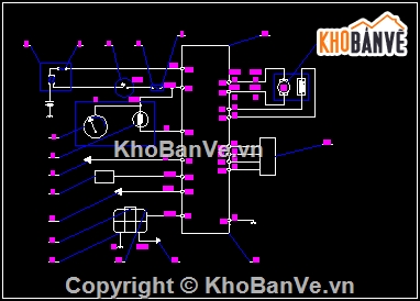 Đồ án,đồ án ô tô,bản vẽ đồ án ô tô