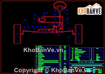 Đồ án hệ thống lái,hệ thống lái xe,Đồ án