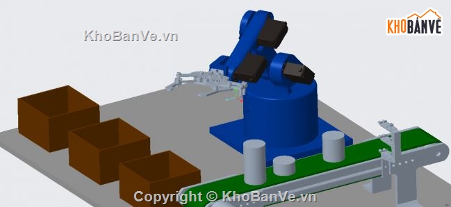 Đồ án tay biên,đồ án thiết kế,cánh tay robot 4 bậc