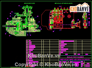 thiết kế xe,Đồ án,động cơ 2KD-FTV,hệ thống cung cấp nhiên liệu