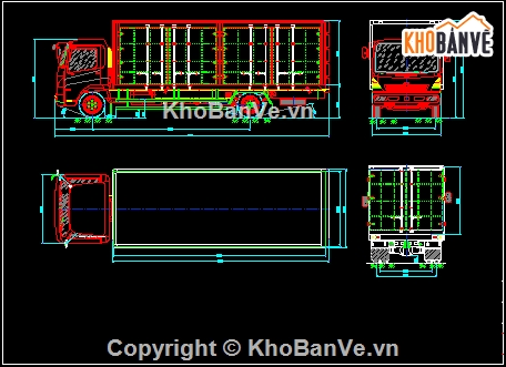 Đồ án,đồ án thiết kế xe tải,bản vẽ đồ án thiết kế xe tải