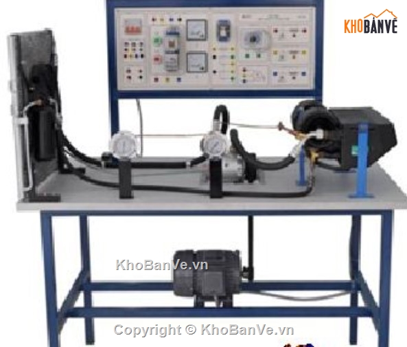 điện lạnh ô tô,hệ thống lạnh,ô tô tải,khai thác kỹ thuật,đồ án ô tô