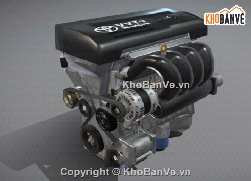 Động Cơ 2ZZ-FE 1.8L,Trên Xe Toyota Corolla,đồ án ô tô