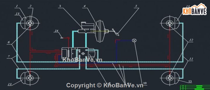 hệ thống phanh xe ô tô,hệ thống xe toyota,hệ thống phanh
