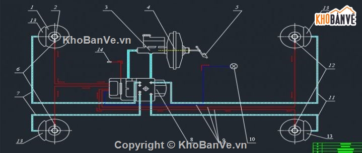 hệ thống phanh xe ô tô,hệ thống xe toyota,hệ thống phanh