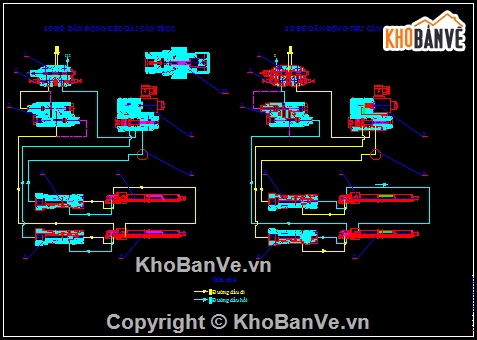 hệ thống truyền động thủy lực,đồ án ô tô,ôtô Kato NK250E-V