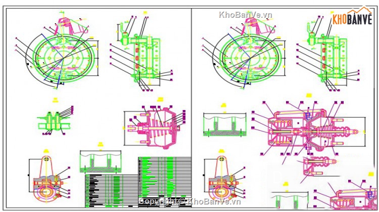 thiết kế xe,Đồ án,Đồ án phanh,hệ thống phanh xe