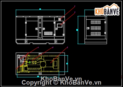 đồ án xe ô tô,trạm phát điện,trạm phát điện Cummins 500 kVA