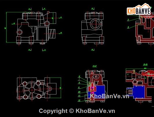 tính toán,thiết kế xe,thiết kế xe tải,Đồ án,hệ thống phanh khí nén trên xe ô tô tải đhbk
