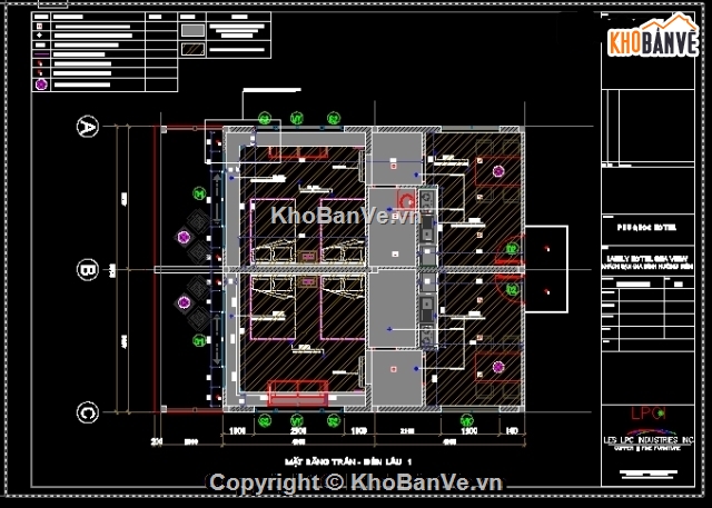 hạng mục nội thất kiến trúc bungalow,nội thất bundalow,bản vẽ cad bungalow,bản vẽ autocad bungalow