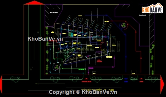 Bến xe khách,bản vẽ bến xe khách,mẫu bến xe khách,thiết kế bến xe khách