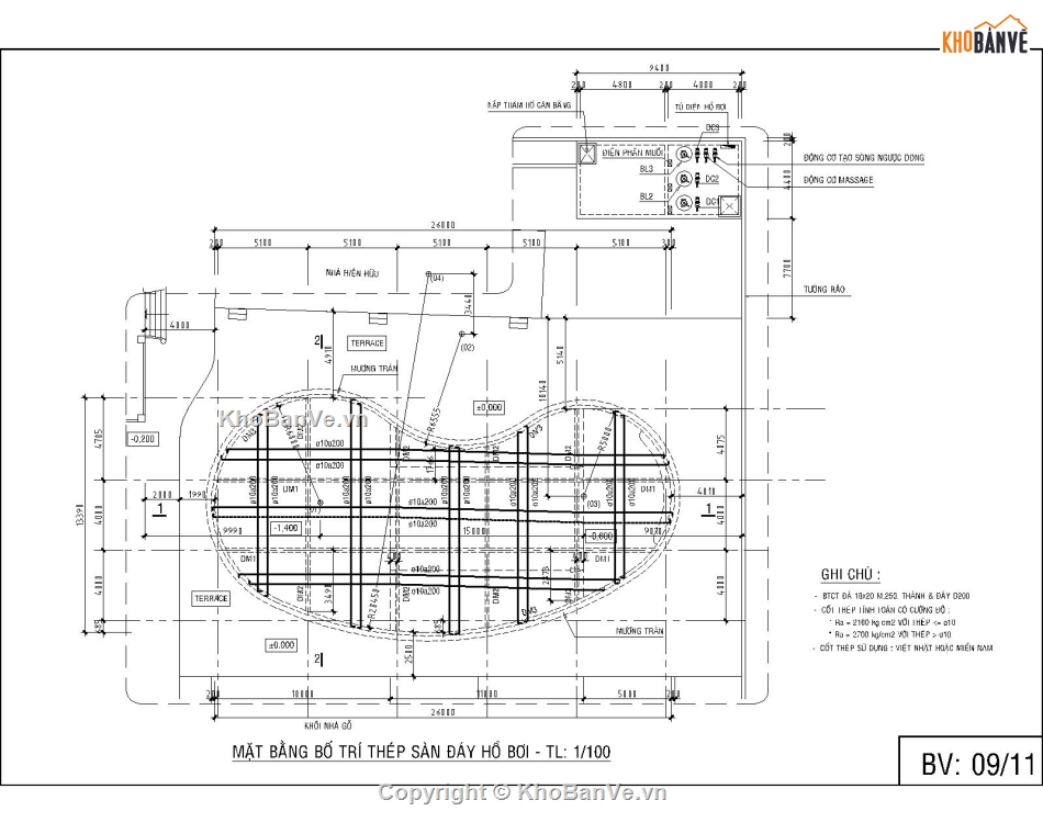 bản vẽ kiến trúc hồ bơi,bản vẽ hồ bơi,Thi cong ho boi,Xay dung ho boi,hồ bơi