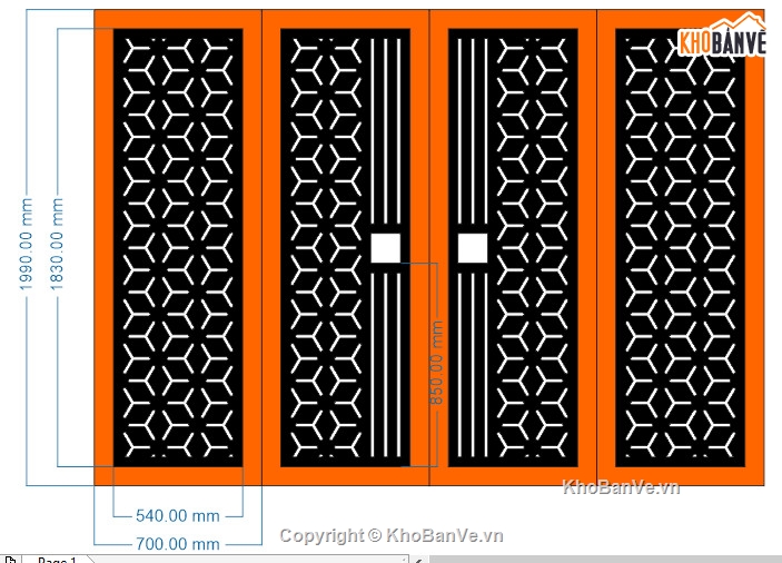 mẫu cổng,cổng 4 cánh,file cổng 4 cánh,cnc cổng 4 cánh