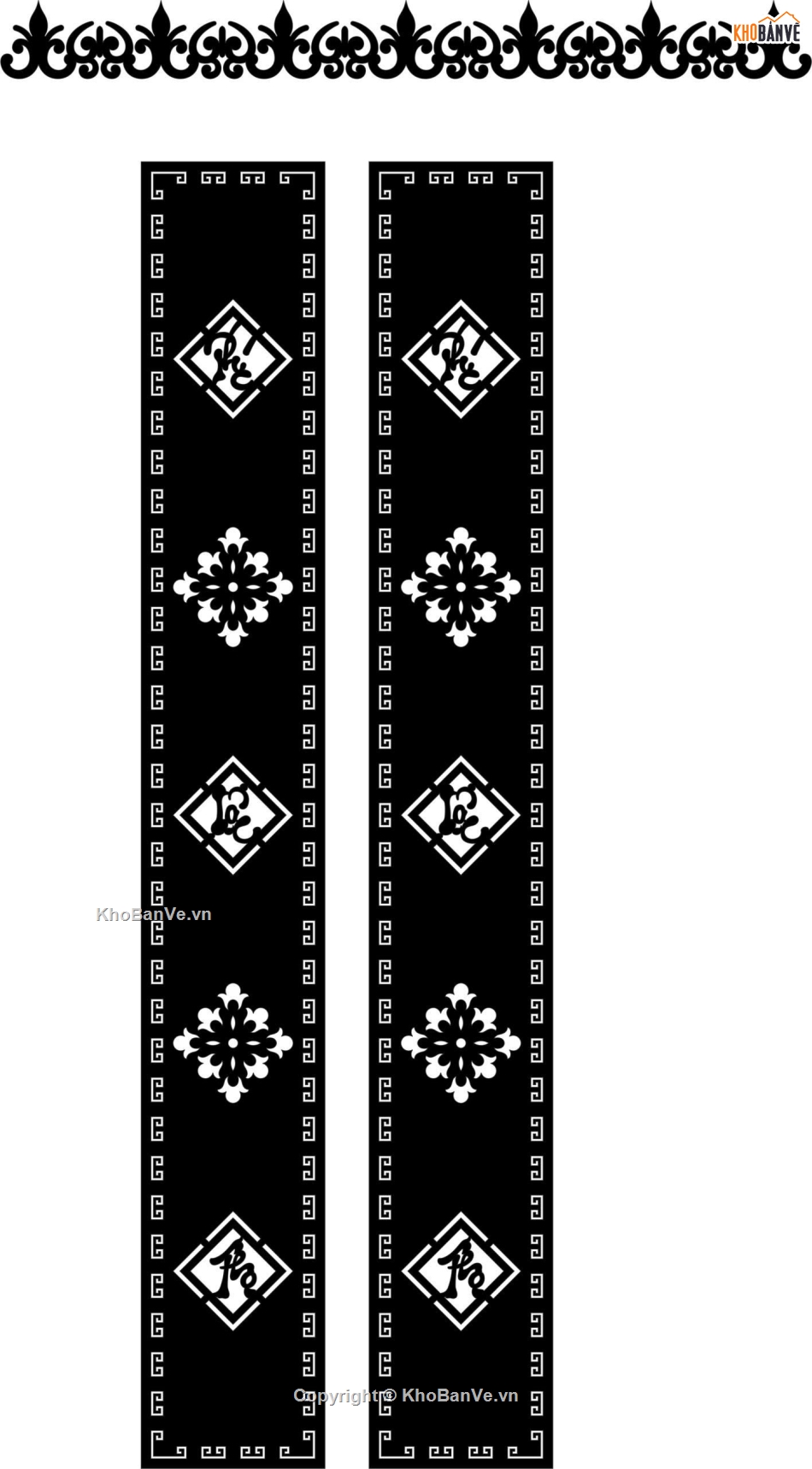 Cổng 2 cánh,Cổng cnc file dxf,Cổng 2 cánh file dxf