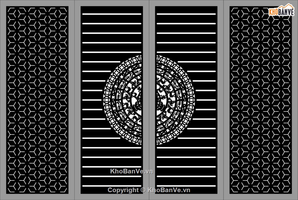 cổng 4 cánh cnc,cổng trống đồng cnc,cnc 4 cánh,cổng trống đồng