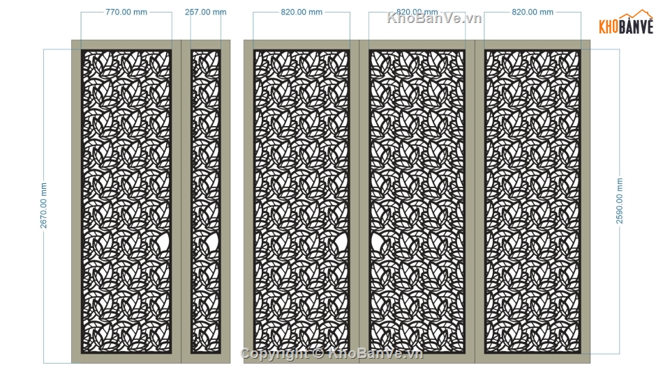 cổng 4 cánh cnc,file cnc cổng 4 cánh,mẫu cổng lá cnc