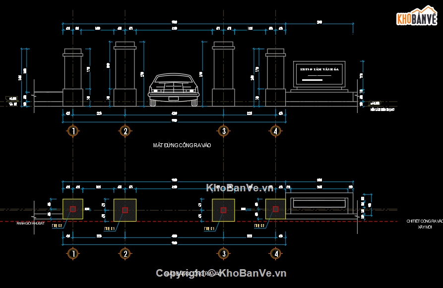 trụ cột,nhà văn hóa,cổng trụ cột nhà văn hóa
