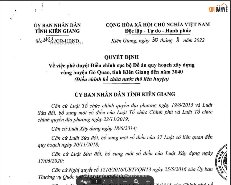 quy hoạch huyện,quy hoạch chung,quy hoạch xây dựng,quy hoạch huyện gò quao