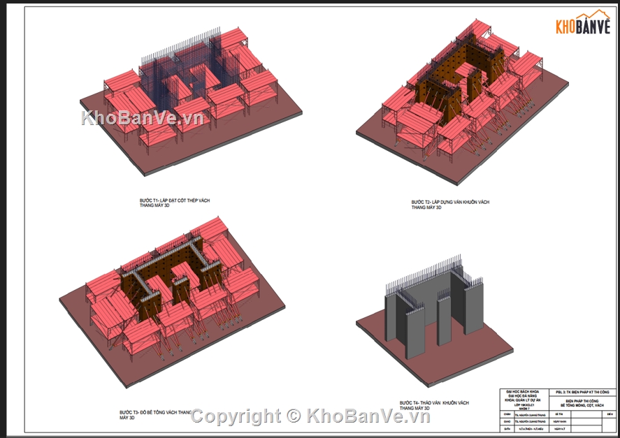 Đồ án,Đồ án thi công,Đồ án TTTM,Đồ án BTCT1,Đồ án K3,thi công vách