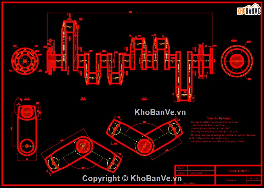 bản vẽ cơ khí,bản vẽ cơ khí ô tô,File cad cơ khí ô tô