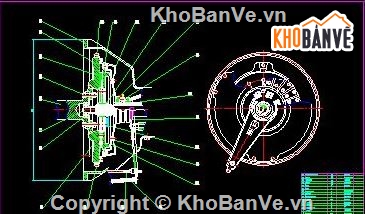 hệ thống ly hợp,hệ thống ly hợp xe khách,đồ án ly hợp xe khách