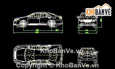 phanh ô tô toyota camry,phanh ô tô con 5 chỗ,cad phanh ô tô toyota camry