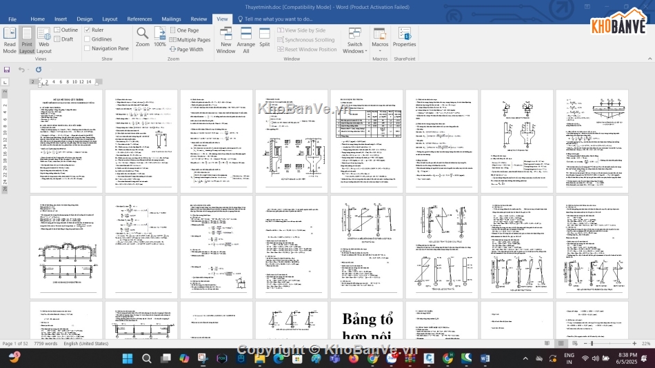 cad trường học,trường học,thuyết minh,thuyết minh dự toán,tính toán,dự toán trường học