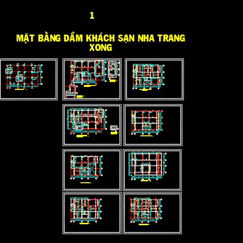 Đồ án kết cấu,kết cấu nha trang,đồ án kết cấu nha trang