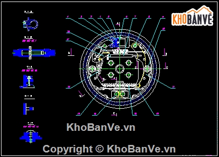 Đồ án,đồ án ô tô,Bản vẽ đồ án ô tô,đồ án hệ thống phanh