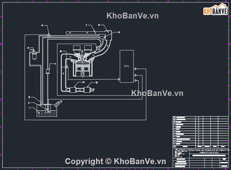đồ án ô tô,đồ án ô tô vinfast,File cad đồ án ô tô