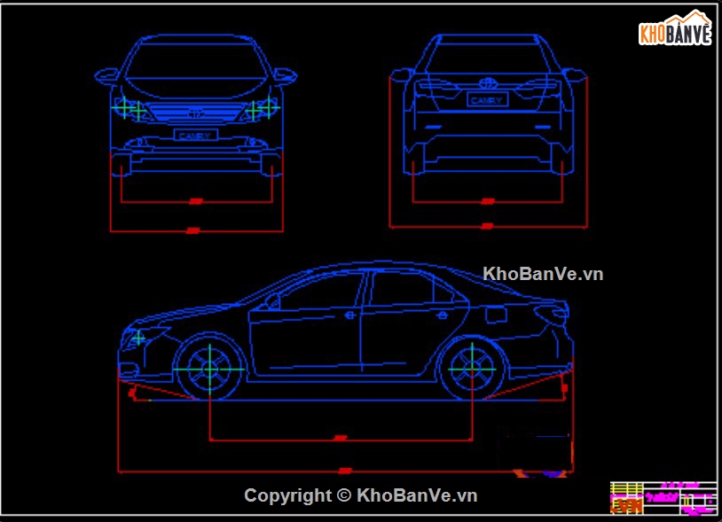 Đồ án phanh,hệ thống phanh xe,TOYOTA CAMRY