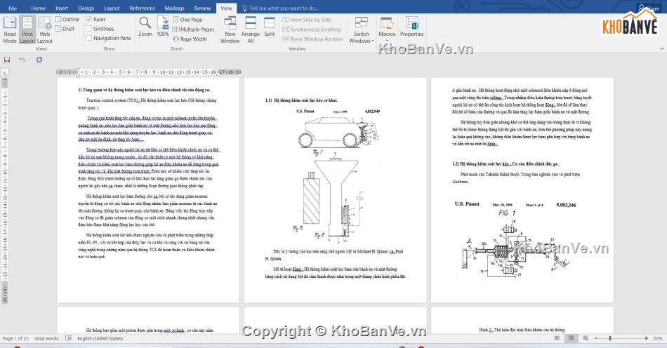 Đồ án thuyết minh,bản vẽ thiết kế,thuyết minh đồ án,bản vẽ phanh ABS,Phanh ABS