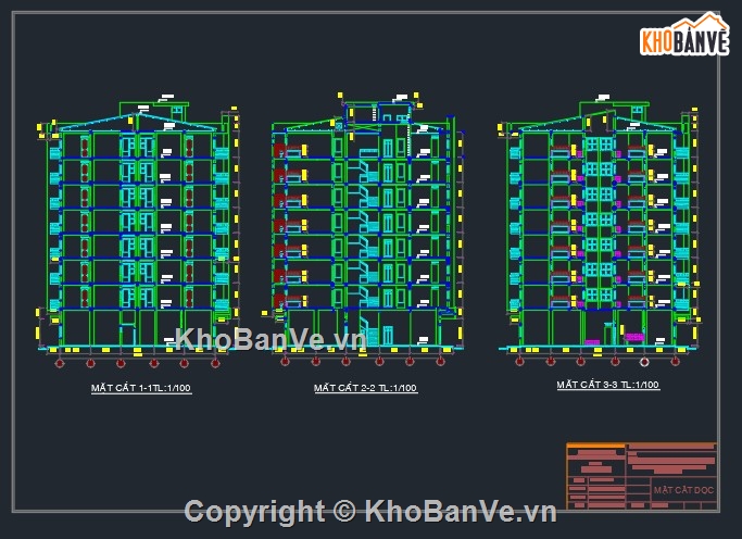 nhà 10 tầng,file cad nhà 10 tầng,nhà cao tầng