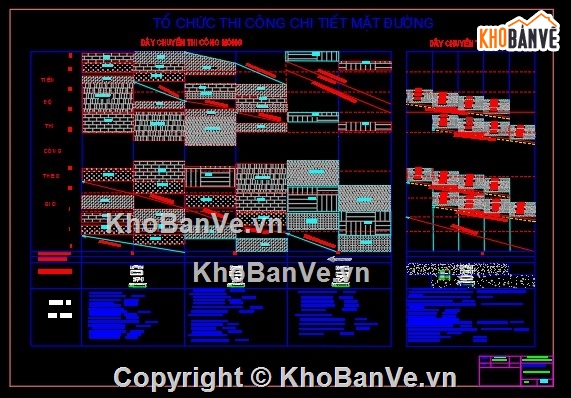 thuyết minh,thi công mặt đường,thi công đường,mặt đường,Đồ án thuyết minh,thi công