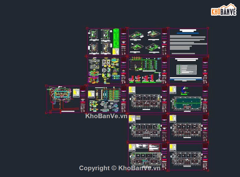 đồ án thiết kế,đồ án nhà 5 tầng,file cad đồ án nhà 5 tầng,cad đồ án nhà 5 tầng