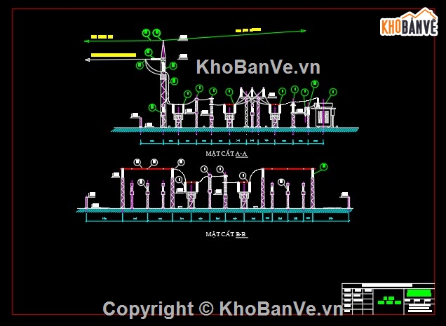 Đồ án,trạm biến áp,thiết kế trạm biến áp,mặt bằng,đồ án thiết kế,thiết kế mặt bằng