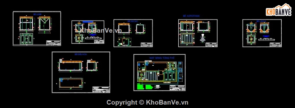 phối cảnh,cad xử lý nước thải,tính toán,file revit,Đồ án thuyết minh,thiết kế trạm xử lý nước