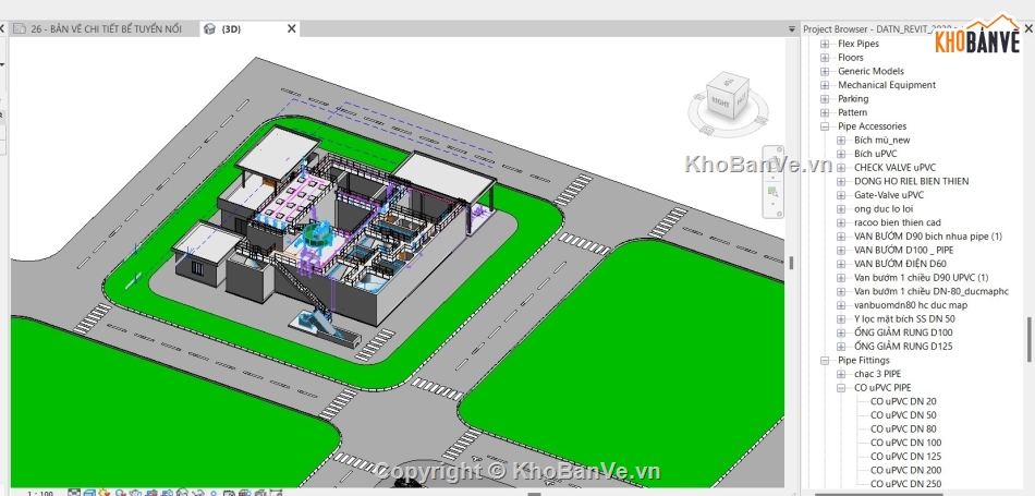 phối cảnh,cad xử lý nước thải,tính toán,file revit,Đồ án thuyết minh,thiết kế trạm xử lý nước