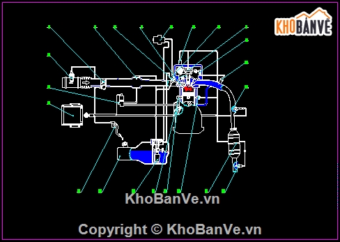 bản vẽ động cơ xe,bản vẽ động cơ ô tô,đồ án ô tô