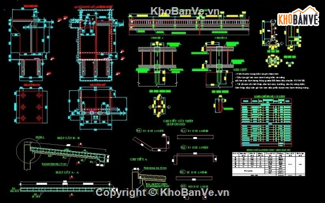 Bản vẽ cầu dầm T,Bản vẽ,Đồ án