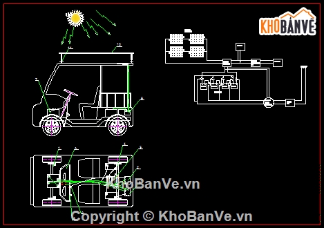 đồ án ô tô,thiết kế tổng thể ôtô,đồ án cơ khí