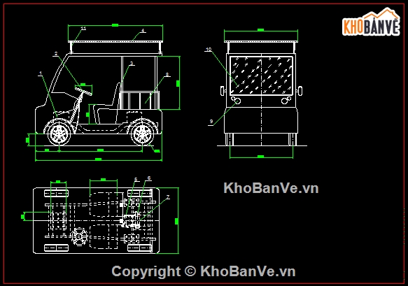 đồ án ô tô,thiết kế tổng thể ôtô,đồ án cơ khí
