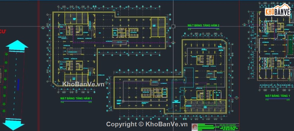 Mường thanh 104x47m 40 tầng,khách sạn 10 tầng,File cad ks mường thanh